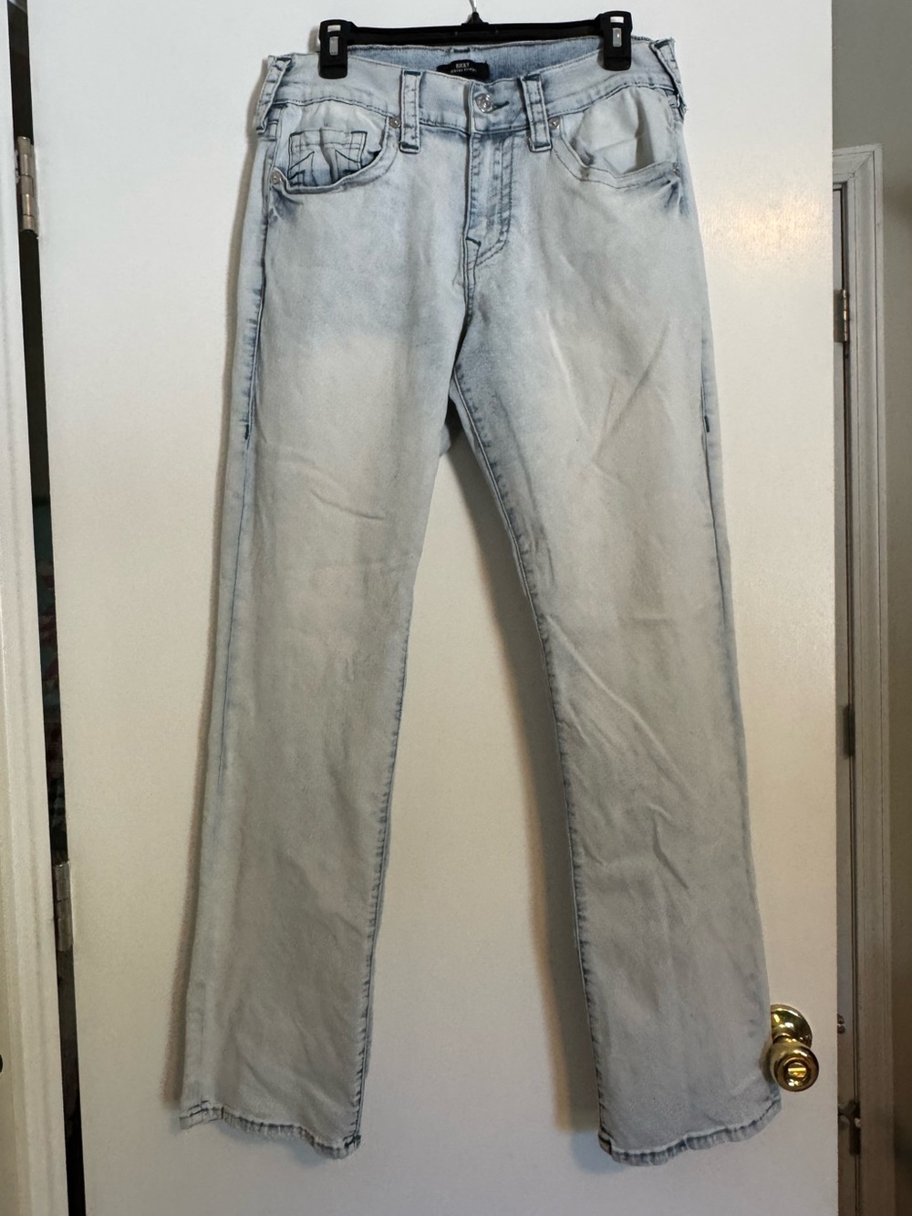 True Religion Light Blue Relaxed Jeans